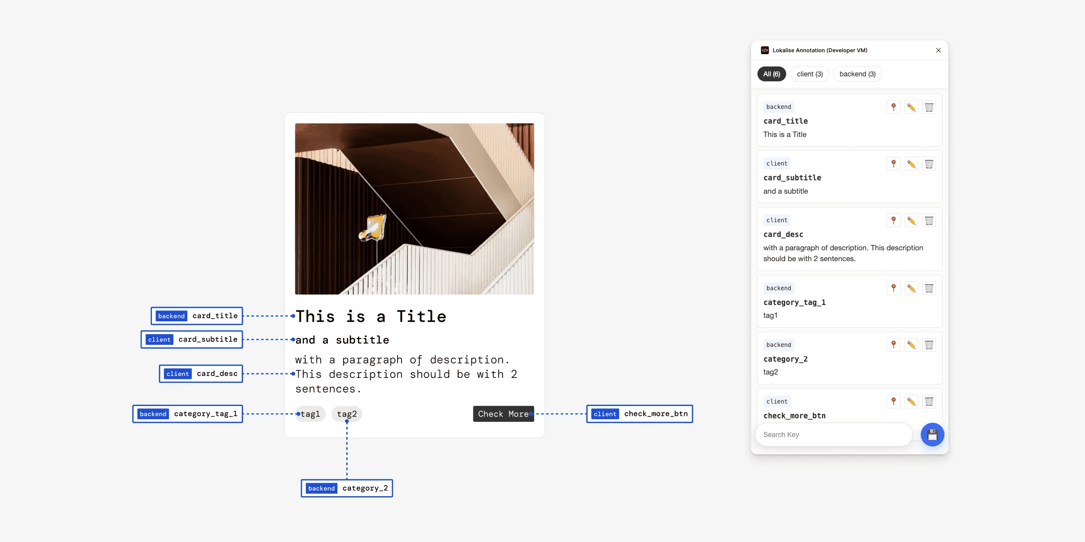 Manage Page UI